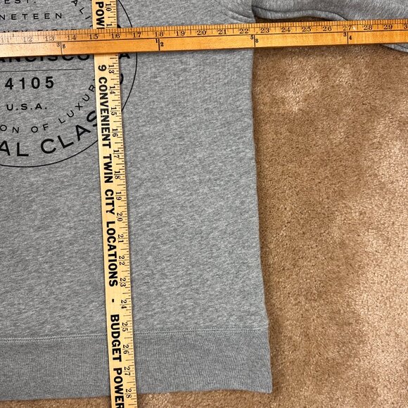 Banana Republic Original Classic Men's Crewneck Sweatshirt Size Large Gray NWOT - Picture 5 of 7